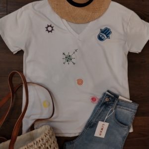 TEE SHIRT MIA BLANC
