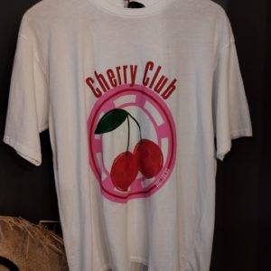 TEE SHIRT CHERRY BLANC