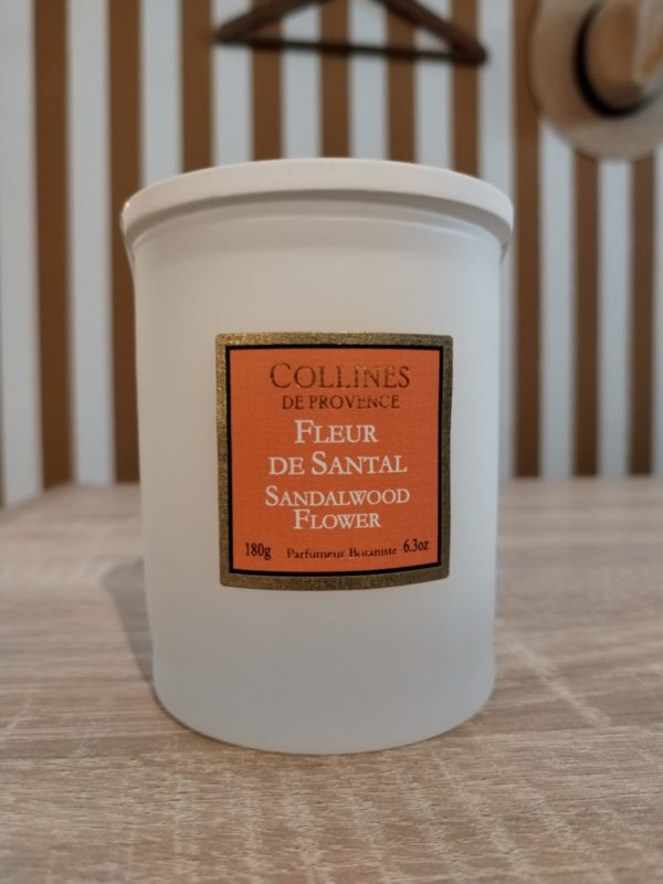 BOUGIE FLEUR DE SANTAL