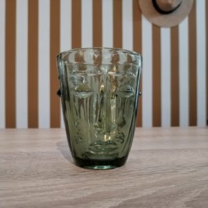 GOBELET VISAGE VERT