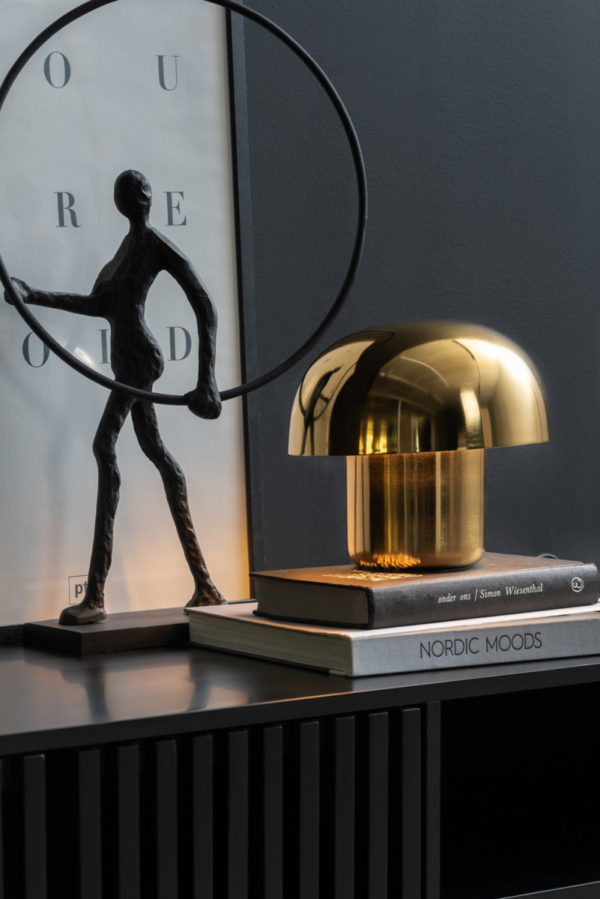 MINI LAMPE CHAMPIGNON DORE