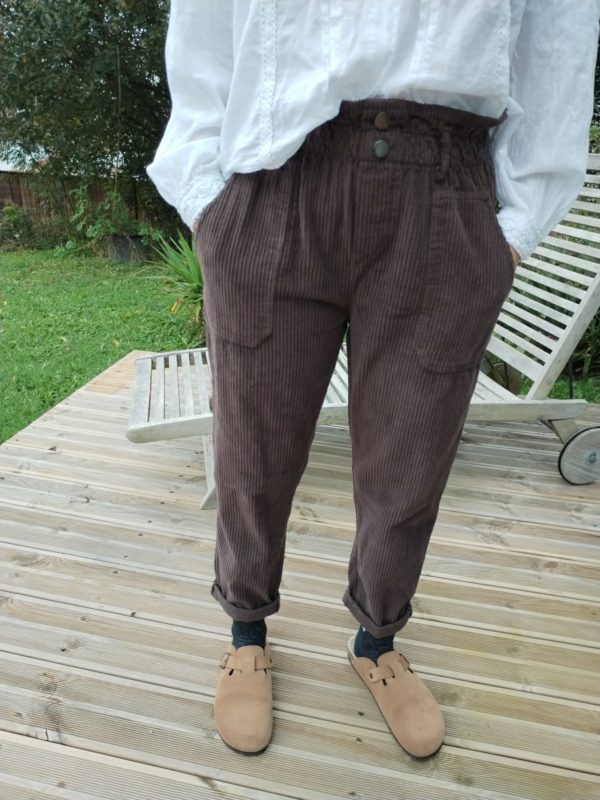 PANTALON VELOURS CRUZ CHOCO