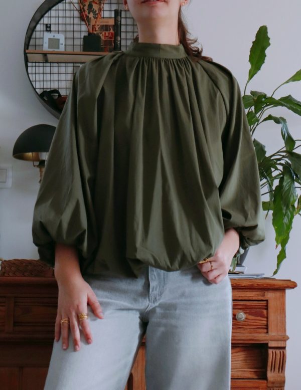 BLOUSE AIMA KAKI