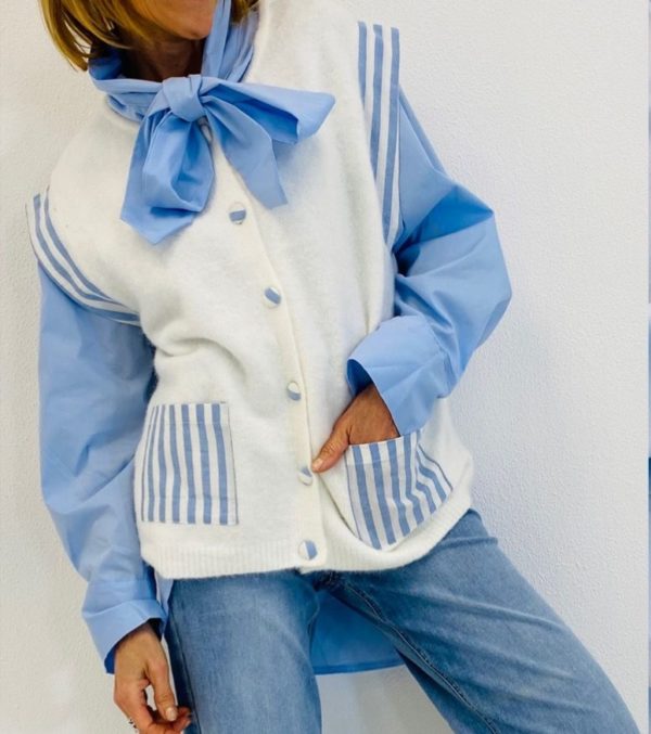 GILET ANOUK BLANC