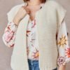 GILET PAULETTE BLANC