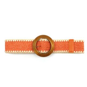 CEINTURE ELASTIQUE ORANGE