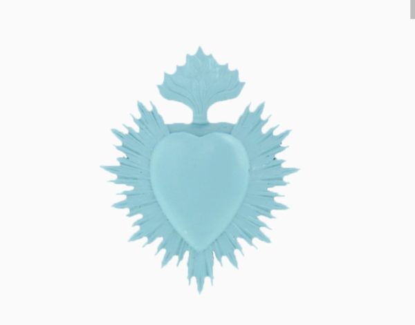 DECO EX VOTO BLEU GIVRE