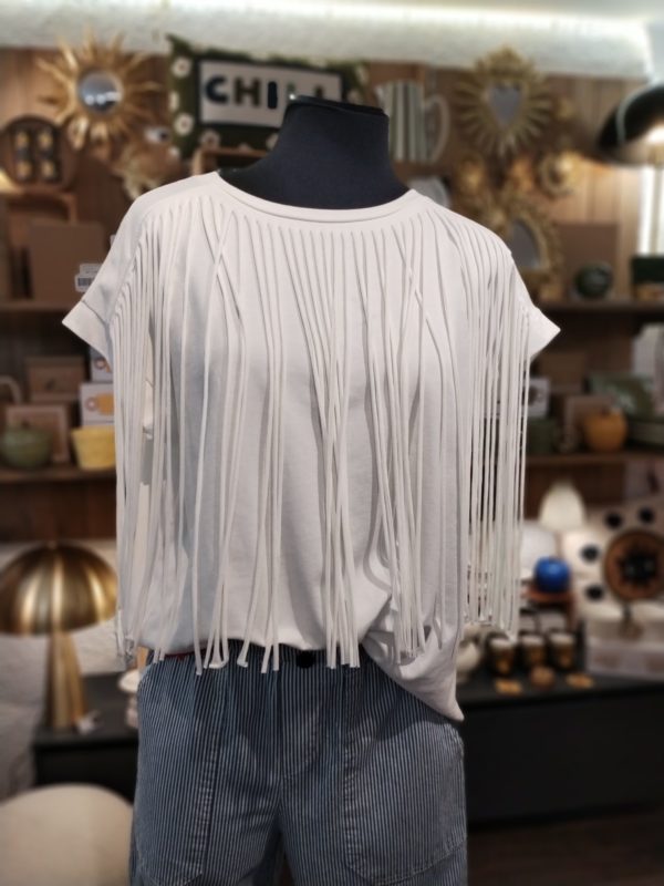 TEE SHIRT KAMILI BLANC