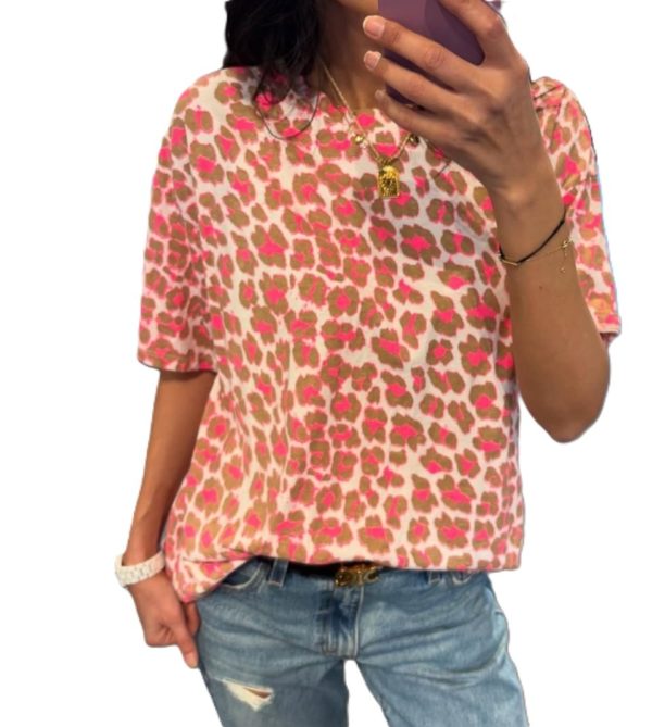 TEE SHIRT NEO LEO CAMEL
