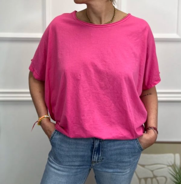 TEE SHIRT ZACK FUCHSIA
