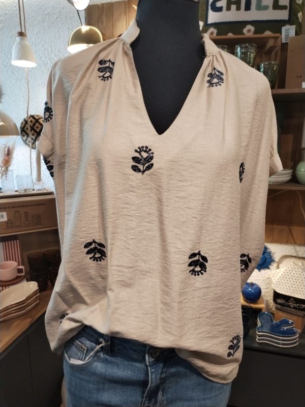 BLOUSE MAYA TAUPE