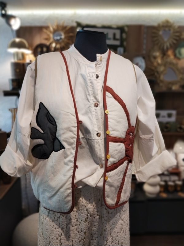 GILET MATELASSE LOUISE