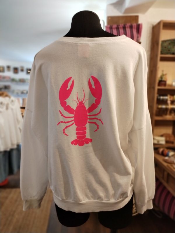 SWEAT HOMARD BLANC