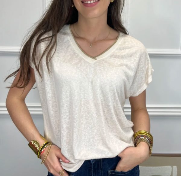 TEE SHIRT BONI BEIGE