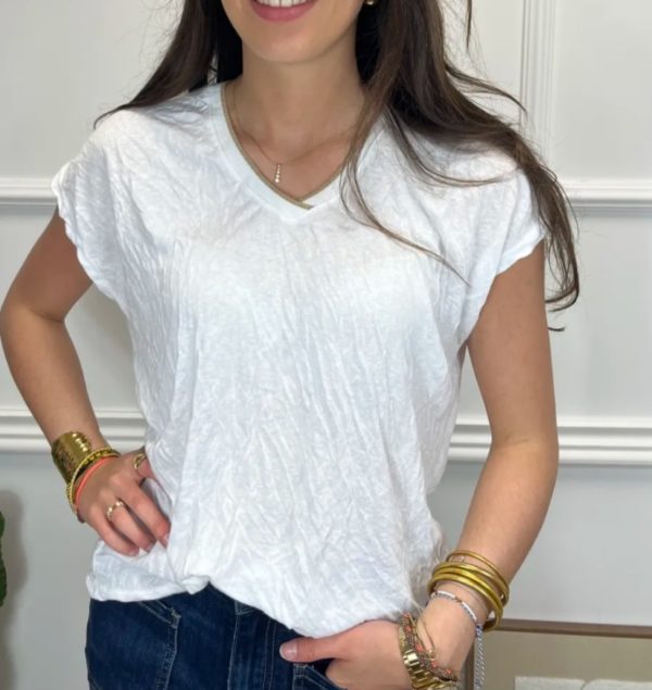 TEE SHIRT BONI BLANC