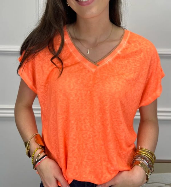 TEE SHIRT BONI ORANGE