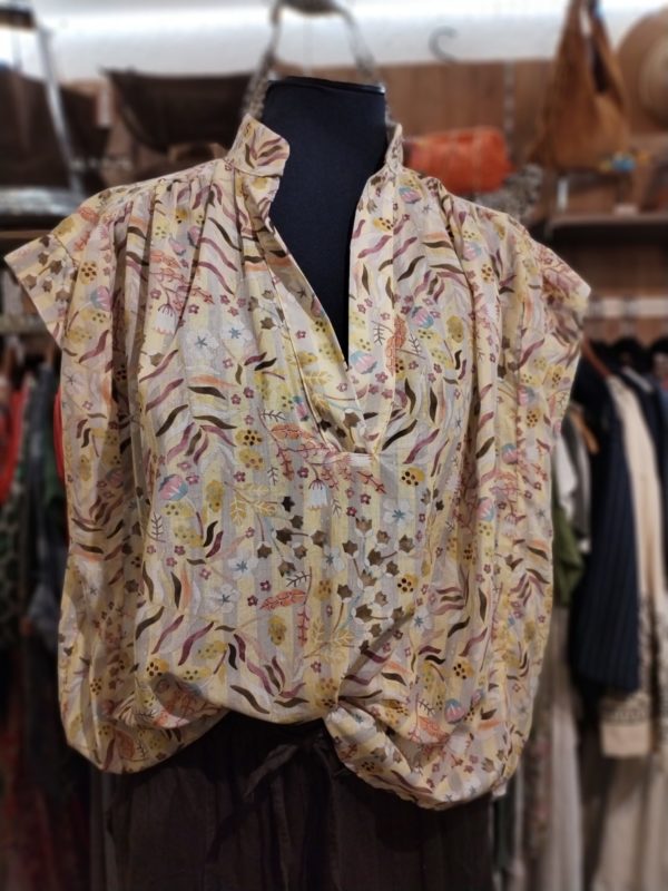 BLOUSE BORA JAUNE