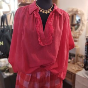 BLOUSE NOA FRAMBOISE