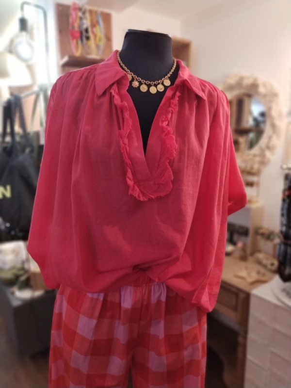 BLOUSE NOA FRAMBOISE