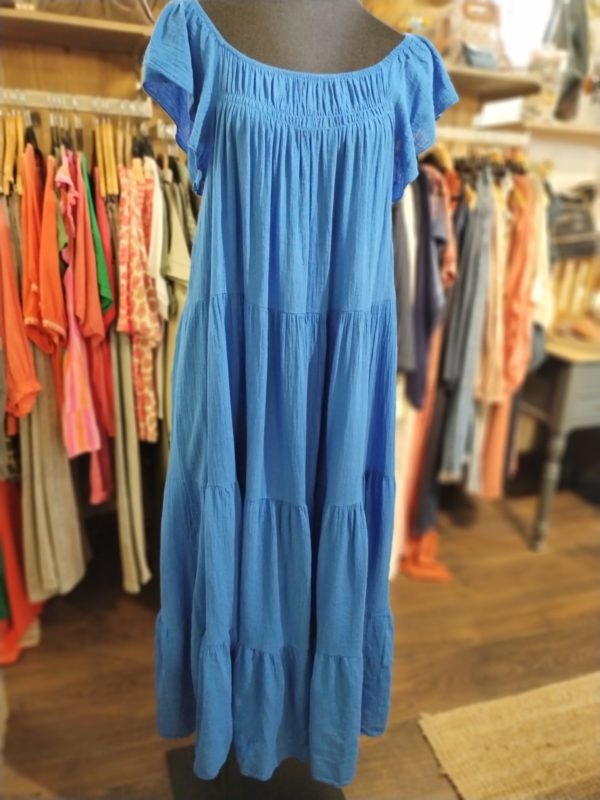 ROBE TENERIFE BLEU
