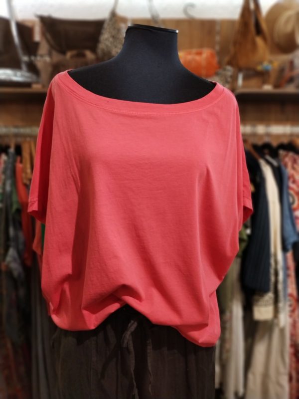 TEE SHIRT BIBA CORAIL