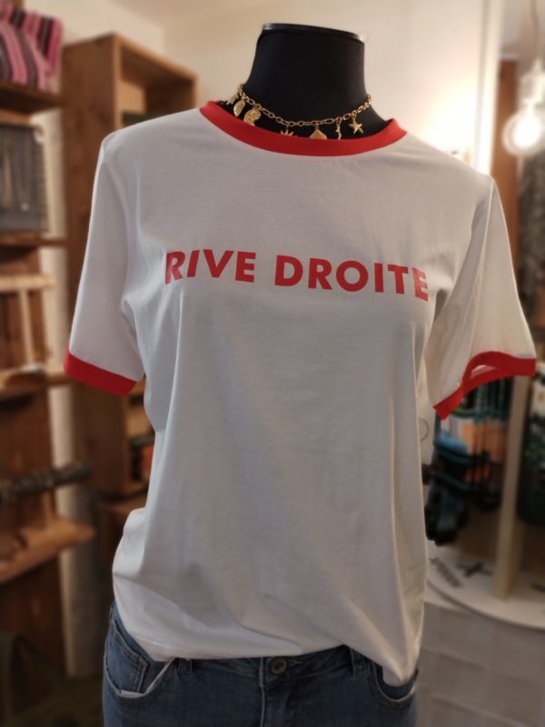 TEE SHIRT RIVE DROITE