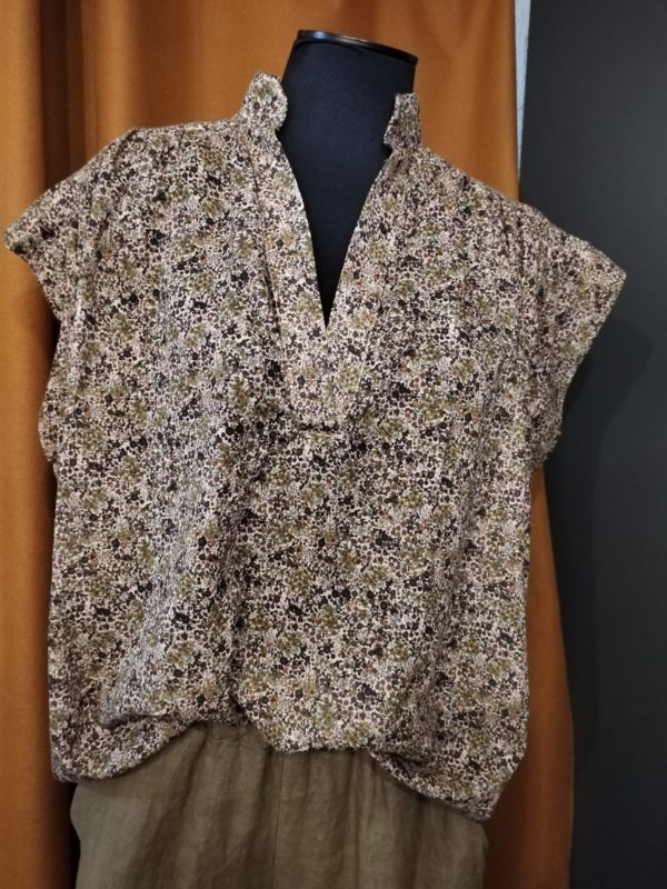 BLOUSE LIBERTY KAKI