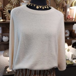 PULL ESME ECRU