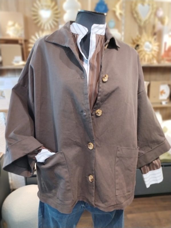 VESTE AMARA CHOCOLAT