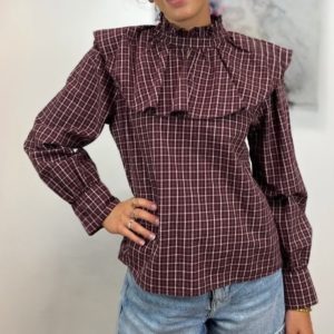 BLOUSE TALI PRUNE