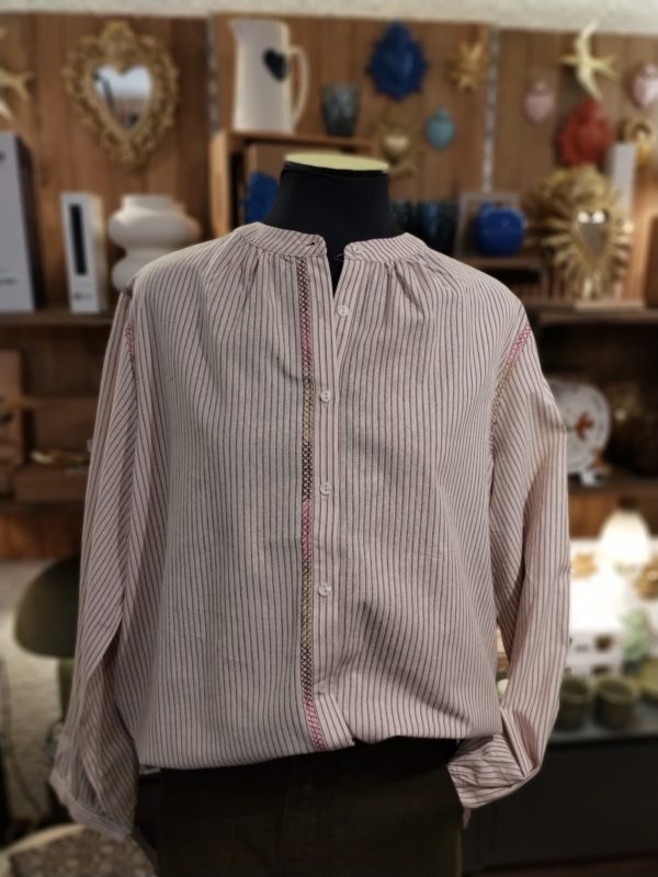 CHEMISE IKA ECRU