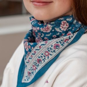 FOULARD EDEL AQUA 50X50