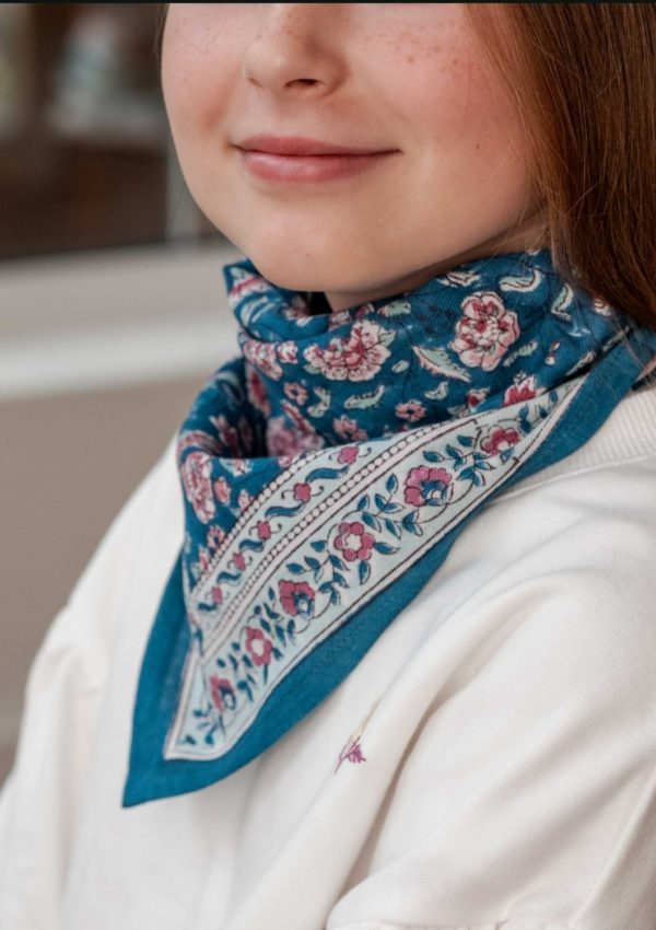 FOULARD EDEL AQUA 50X50