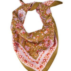 FOULARD KIALA BISCUIT 50X50