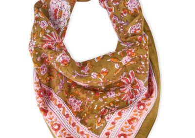 FOULARD KIALA BISCUIT 50X50