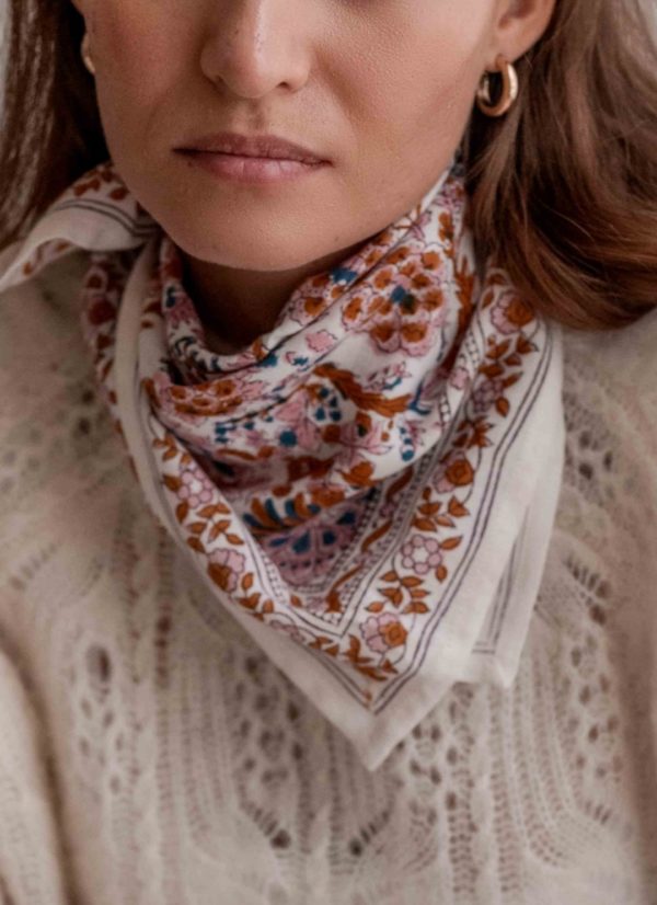 FOULARD KIALA BLOOM 50X50