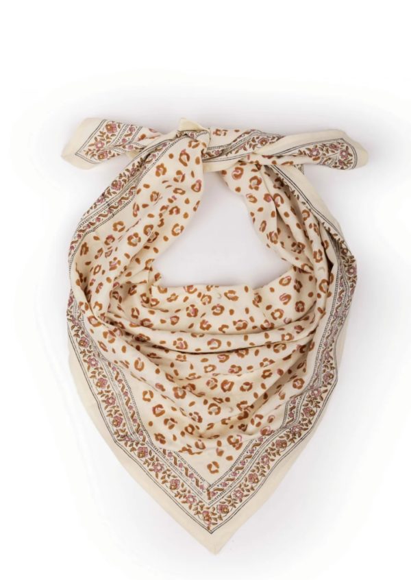 GRAND FOULARD BENGAL ECRU