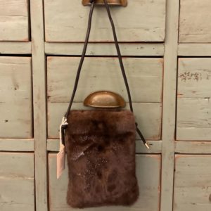 POCHETTE FAUVE MARRON