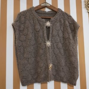 PULL SOLEIL TAUPE