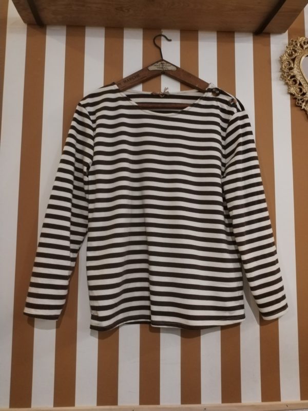 TEE SHIRT MARINE CHOCO
