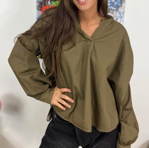 BLOUSE BETINA KAKI