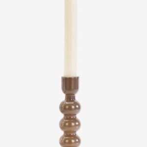 BOUGEOIR VERRE H 18 CM