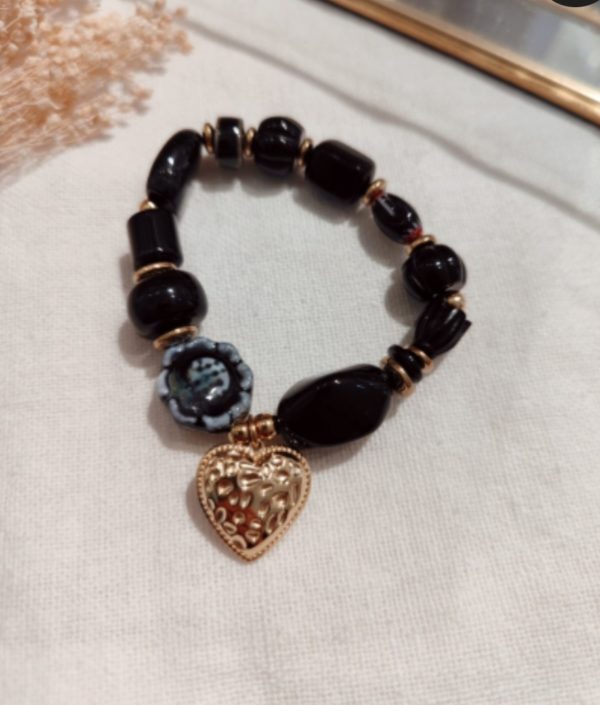 BRACELET CERAMIQUE NOIR