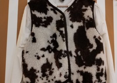 GILET COW