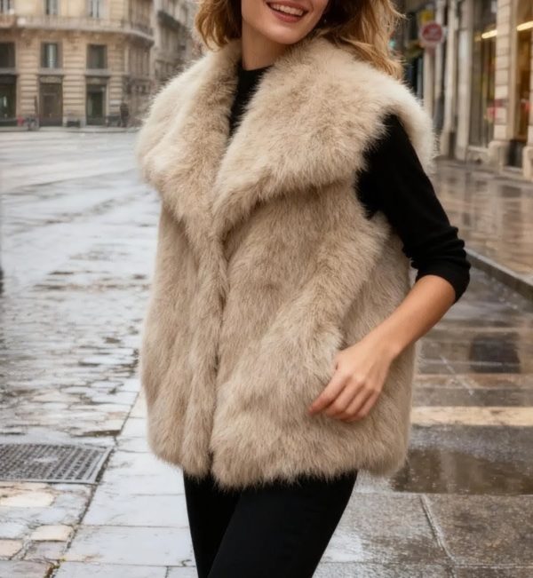 GILET LOULOU ECRU