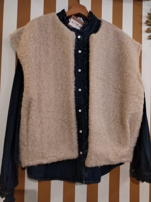 GILET TIMEO BEIGE