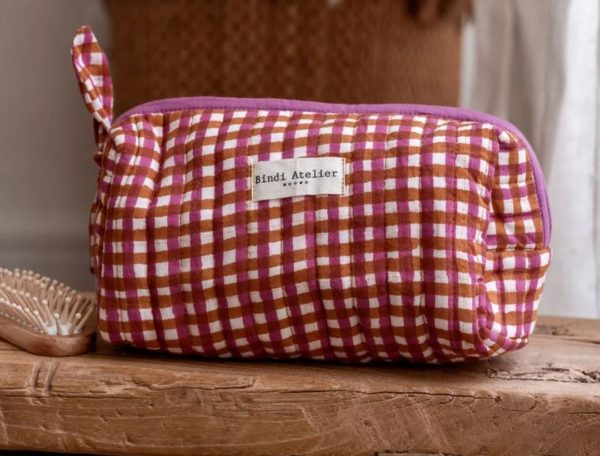 TROUSSE DE BEAUTE TARA CAMEL