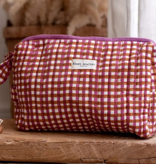TROUSSE DE TOILETTE TARA CAMEL GM