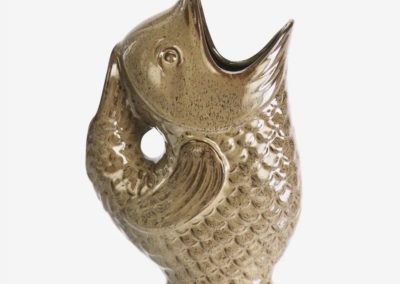 VASE POISSON GRES