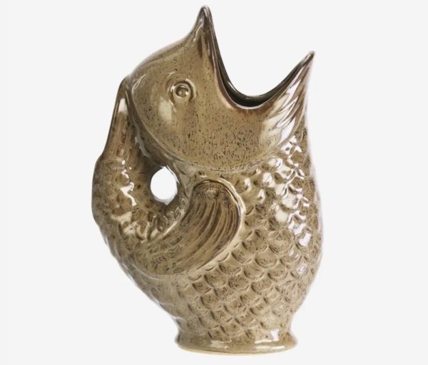 VASE POISSON GRES